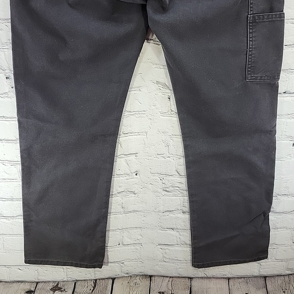 Dickies Flex Jeans Pants Mens sz 38X32 Black Workwear Flaw - Picture 9 of 15